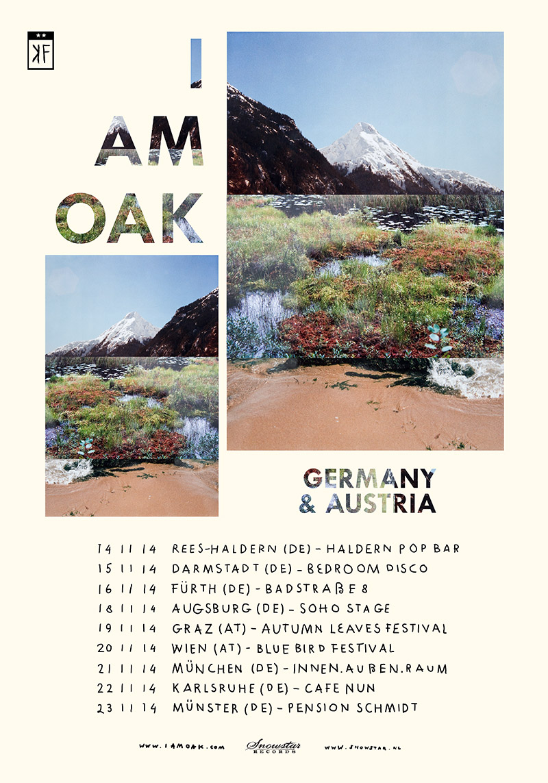 I am Oak, Germany and Austria tour